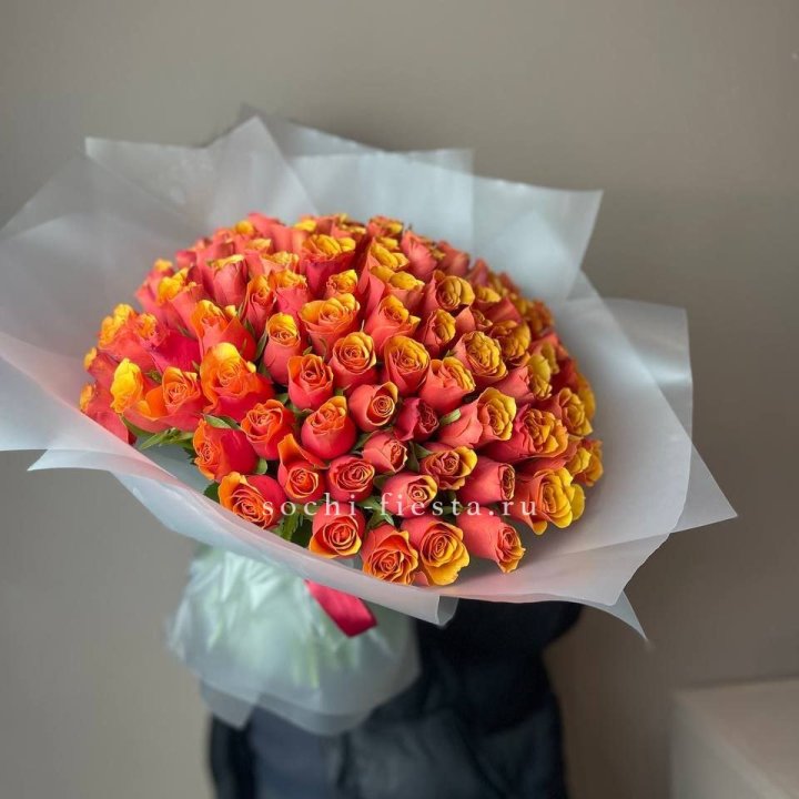 101 кенийская огненная роза  в Армавире