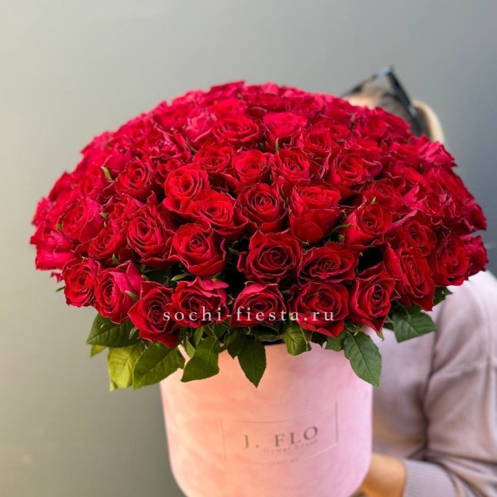 101 кенийская роза в цилиндре в Армавире