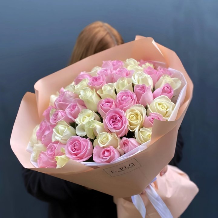 55 роз микс нежности в Армавире