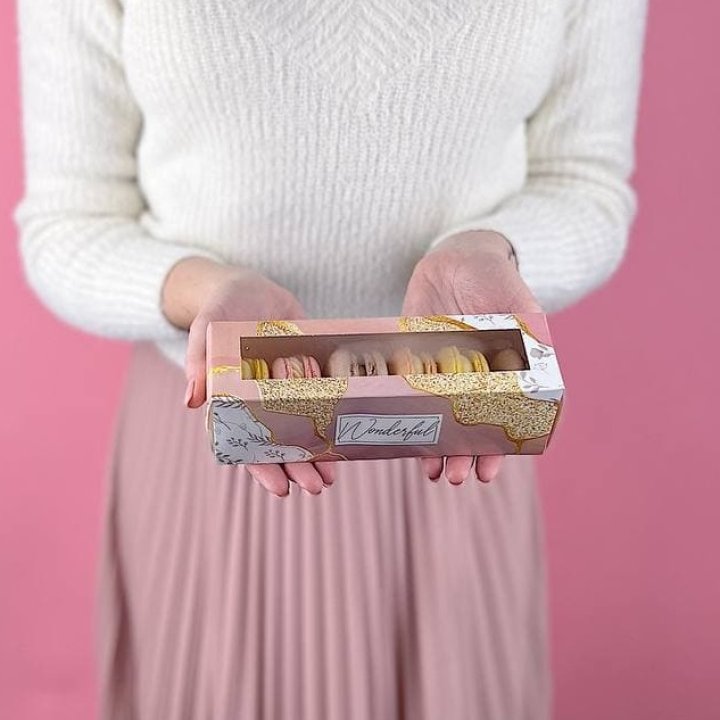 Коробка макаронс 5 шт. в Армавире