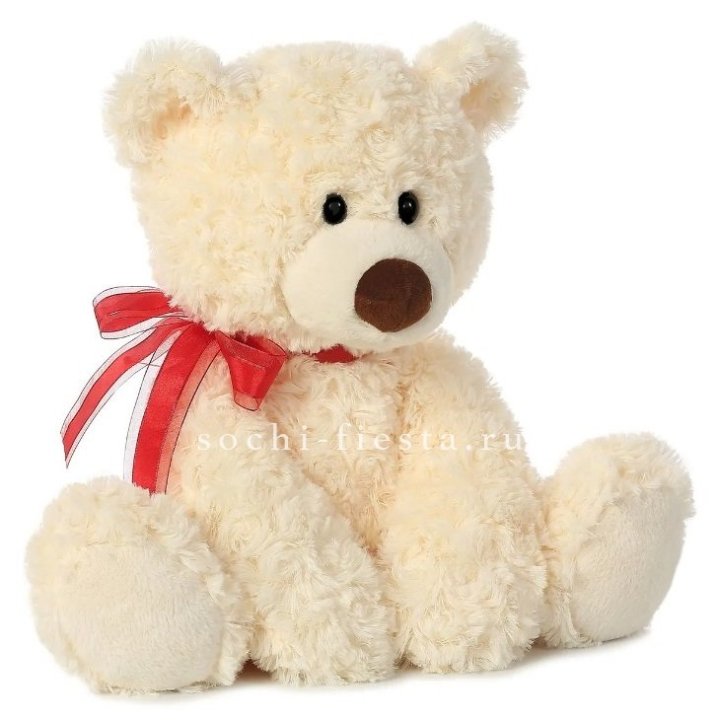 Белый плюшевый мишка  в Армавире
