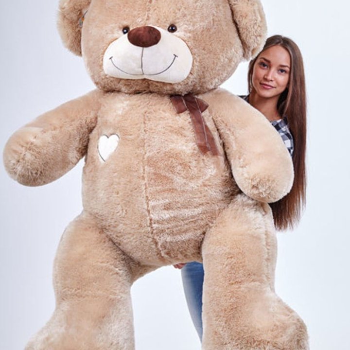 Бурый плюшевый мишка большой в Армавире