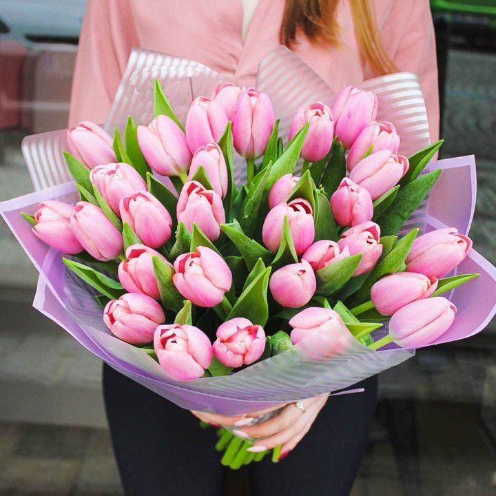25 тюльпанов "Айс крем" в Армавире