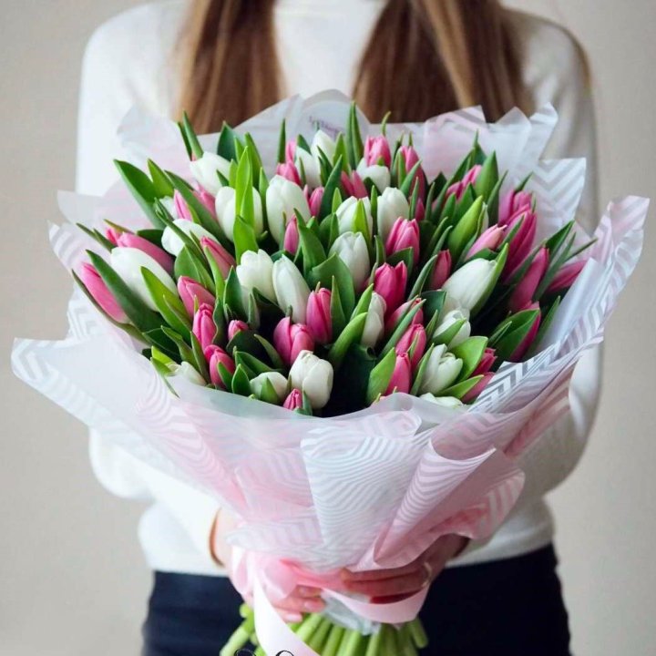 Букет тюльпанов "Лолита" в Армавире