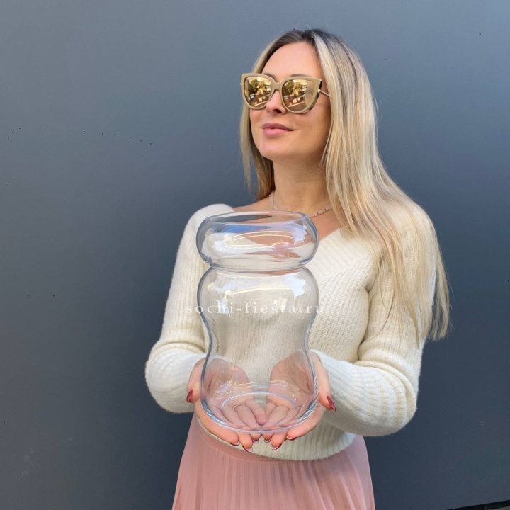 Стеклянная ваза №1 в Армавире